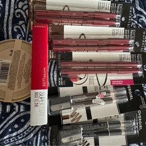 Womens MakeUp Bundle ***67*** COVERGIRL Brow Pencils  & Maybelline Matt INk#20